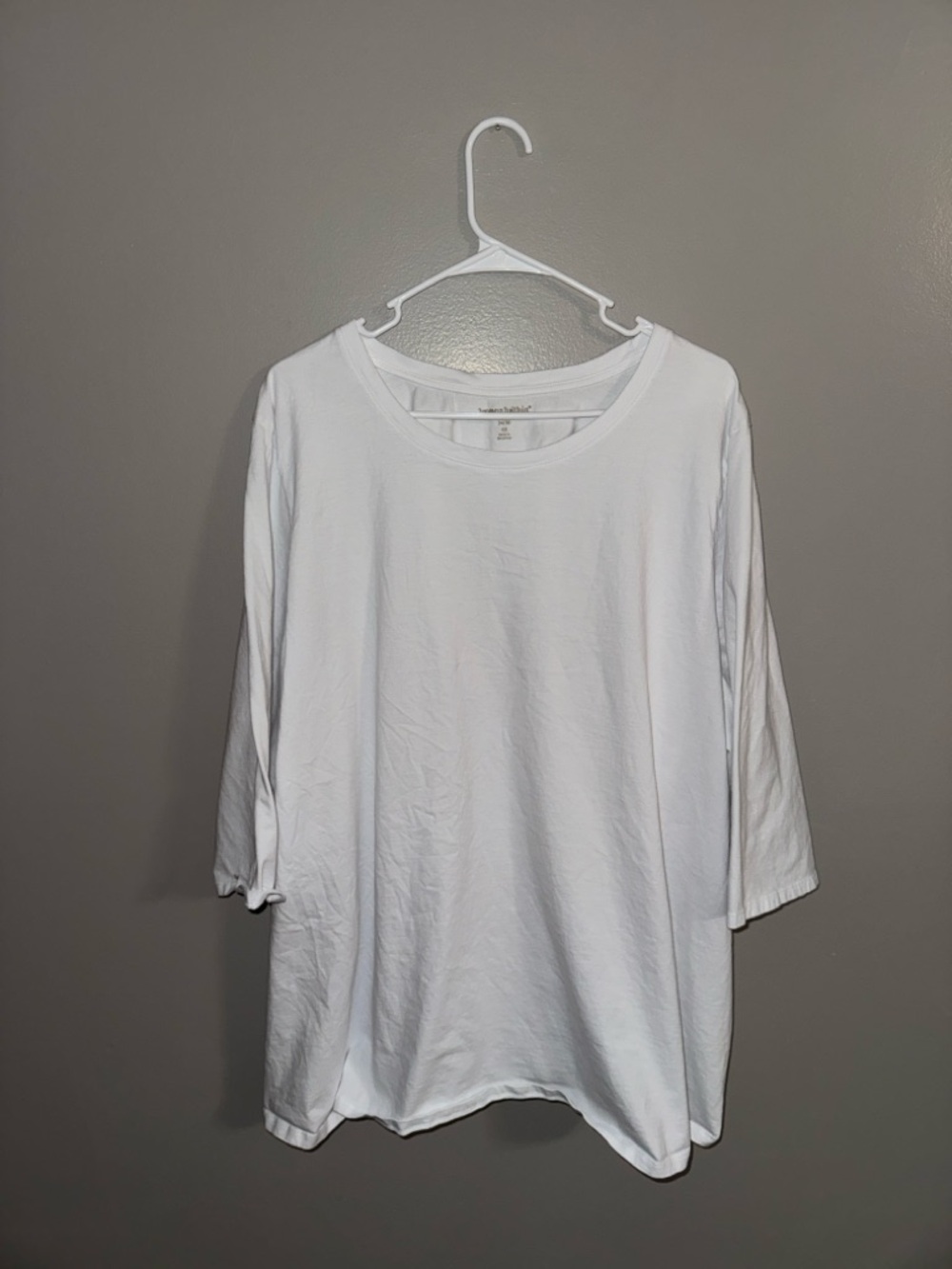 Women’s Woman Within Long Sleeve V Neck Shirt